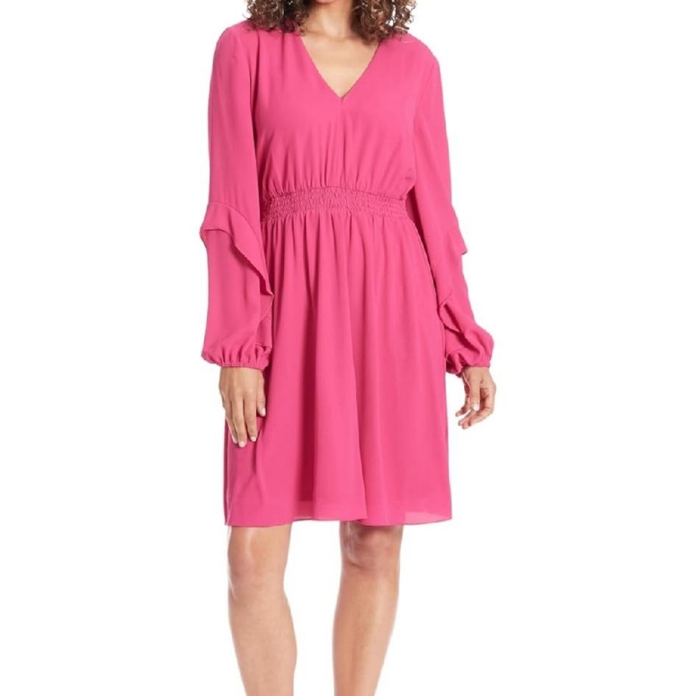 NWT LONDON TIMES | Fit & Flare Midi Dress - Picture 2 of 3
